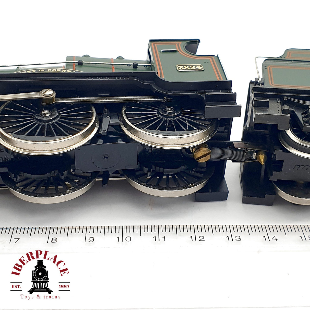 ♻️ DC Hornby S4469 Locomotora Country of cornwall 3824 H0 escala 1:87