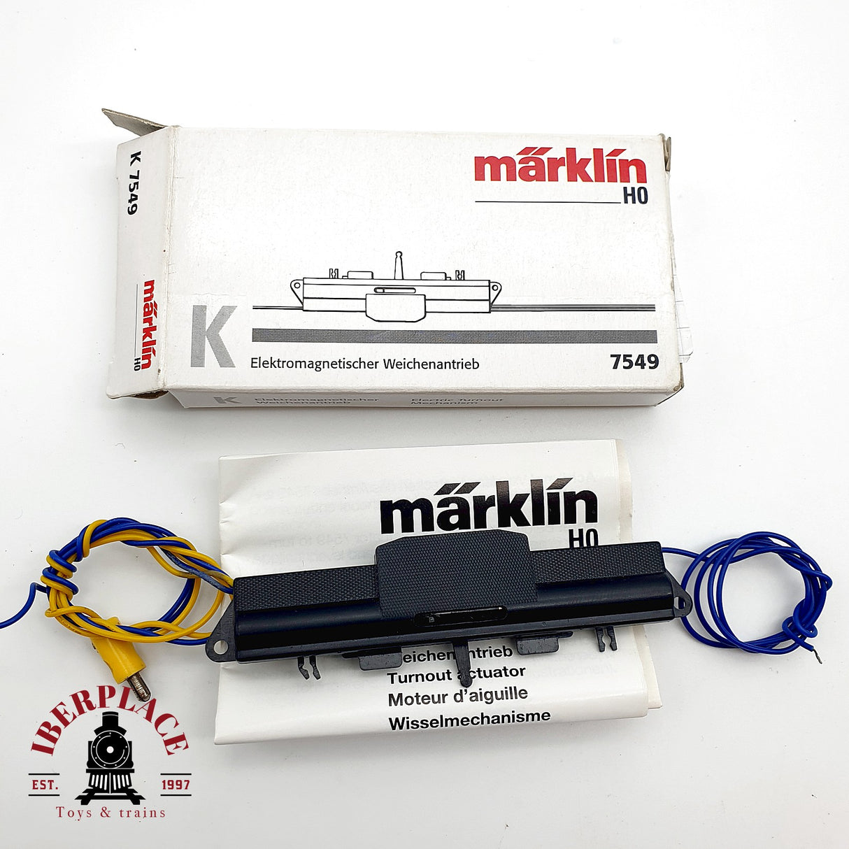 ♻️ Märklin 7549 Motor para desvío sistema K H0 escala 1:87