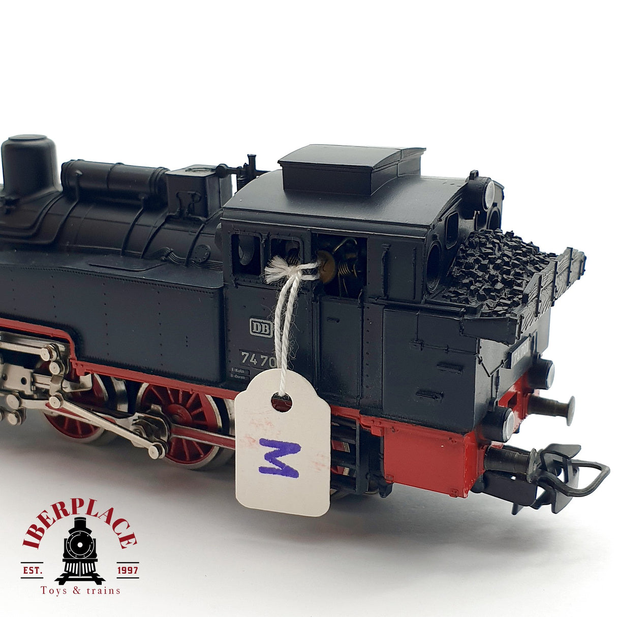 ♻️ AC Märklin Locomotora BR 74 701 DB Negra H0 escala 1:87