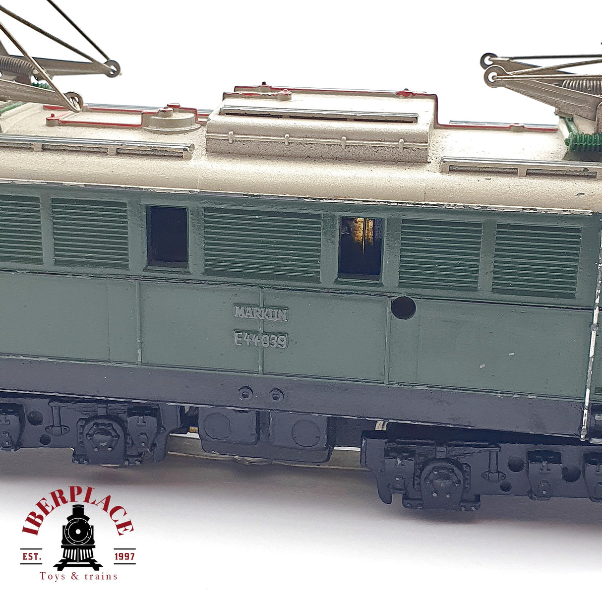 ♻️ AC Märklin Locomotora Eléctrica E44 039 DB verde hierro fundido H0 escala 1:87
