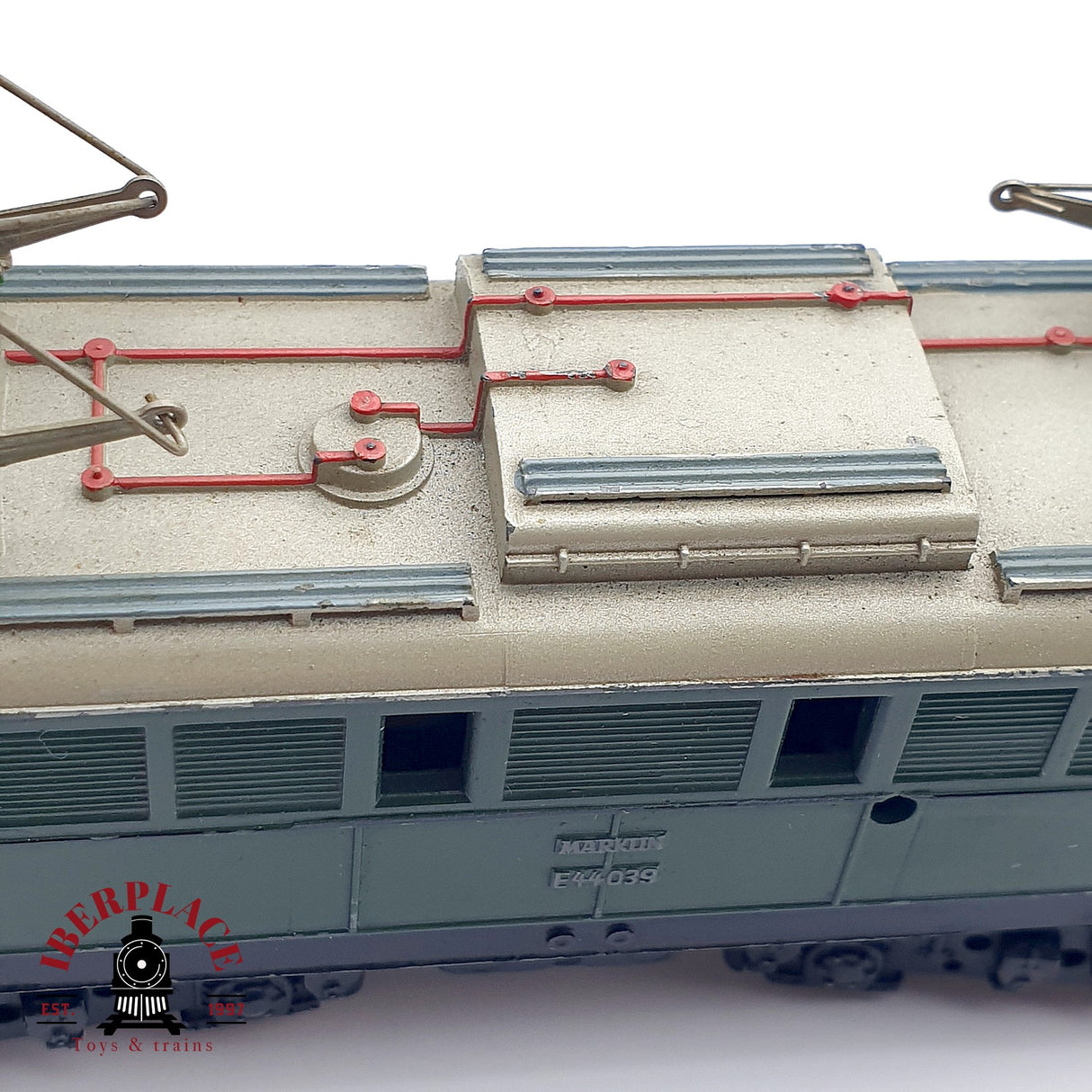 ♻️ AC Märklin Locomotora Eléctrica E44 039 DB verde hierro fundido H0 escala 1:87