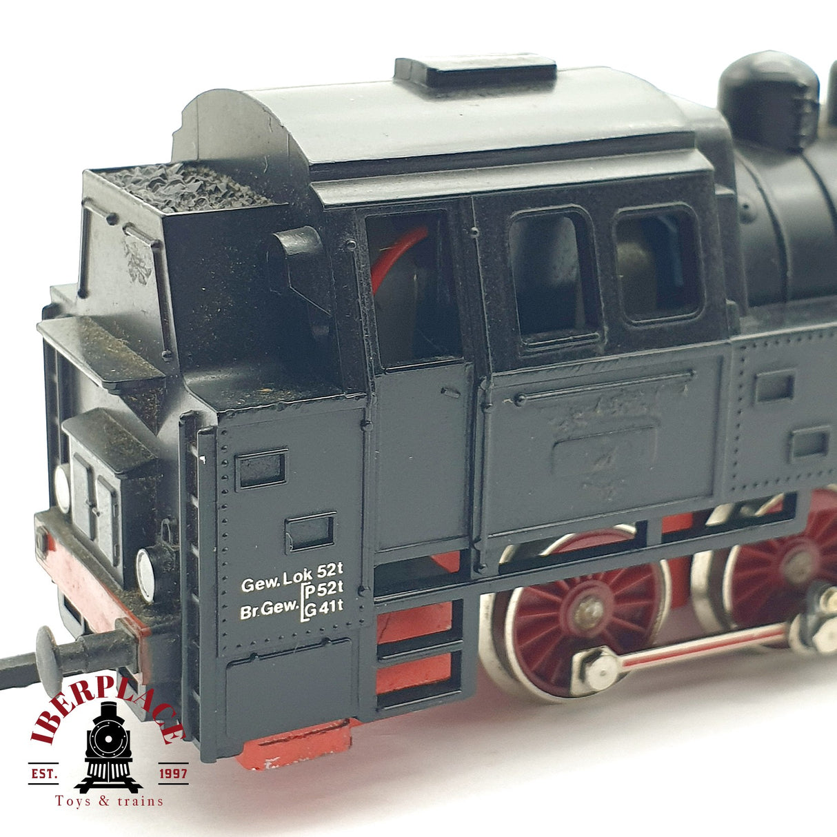 ♻️ DC Kleinbahn Locomotora de vapor ÖBB Negra H0 escala 1:87