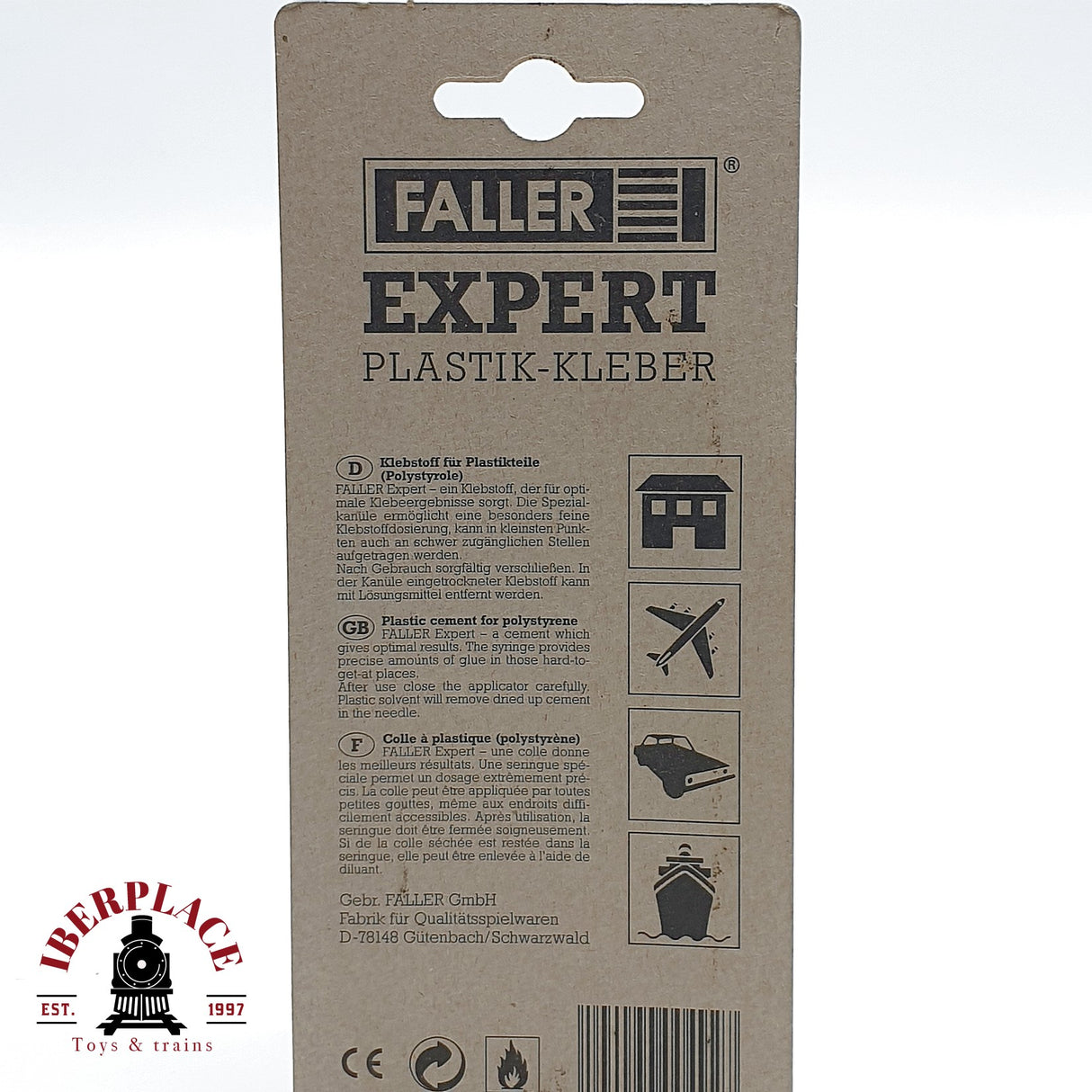 ♻️ Faller 492 pegamento para plástico H0 escala 1:87