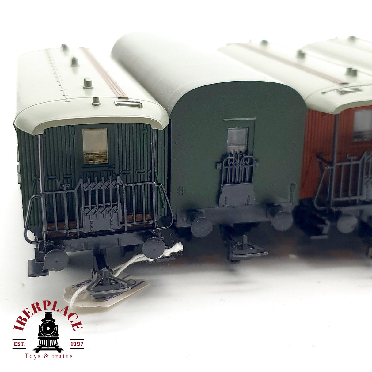 ♻️ DC 5x Kleinbahn vagones pasajero y equipaje 368 370  H0 escala 1:87 A28