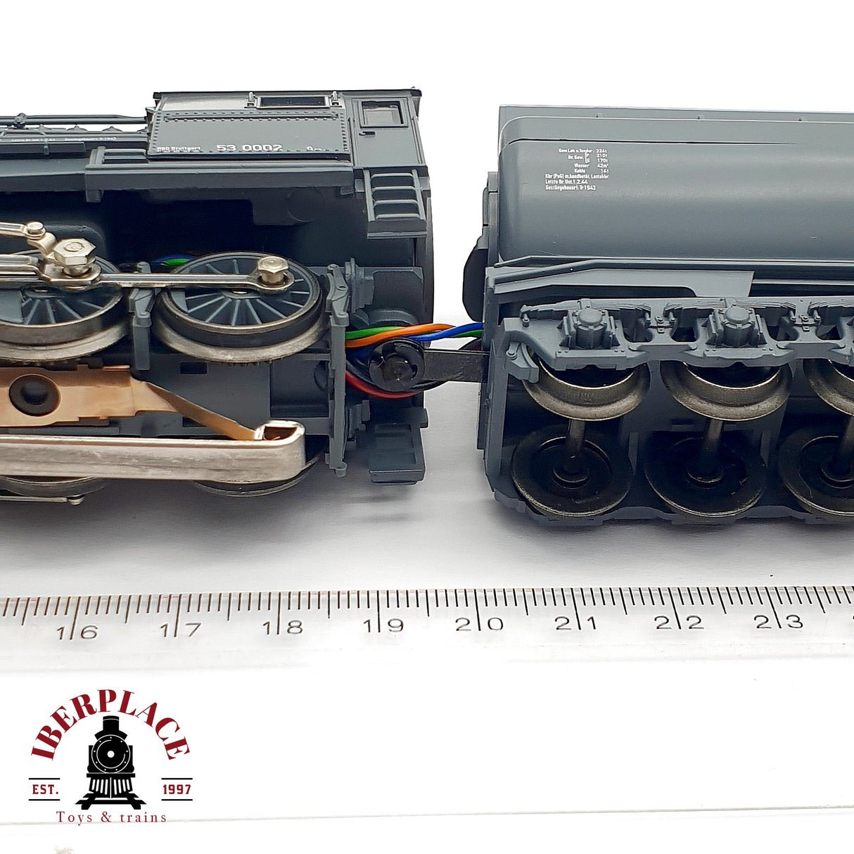 ♻️ AC Märklin Locomotora BR 53 0002 DRG Gris H0 escala 1:87