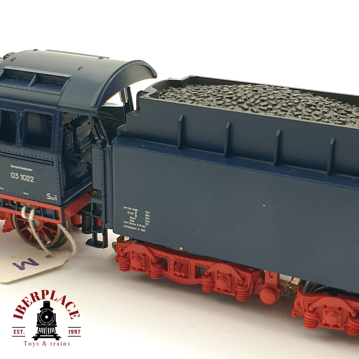 ♻️ AC Märklin Digital Locomotora BR 03 1022 DB Azul  H0 escala 1:87