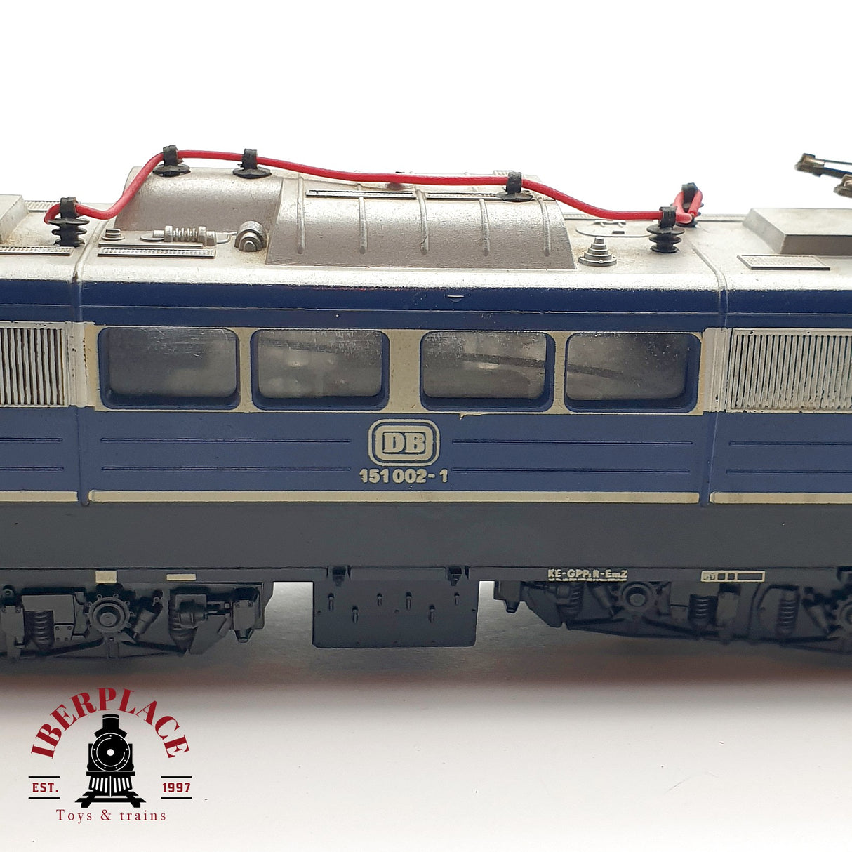 ♻️ DC Lima Locomotora Eléctrica DB 151 002-1 Azul H0 escala 1:87