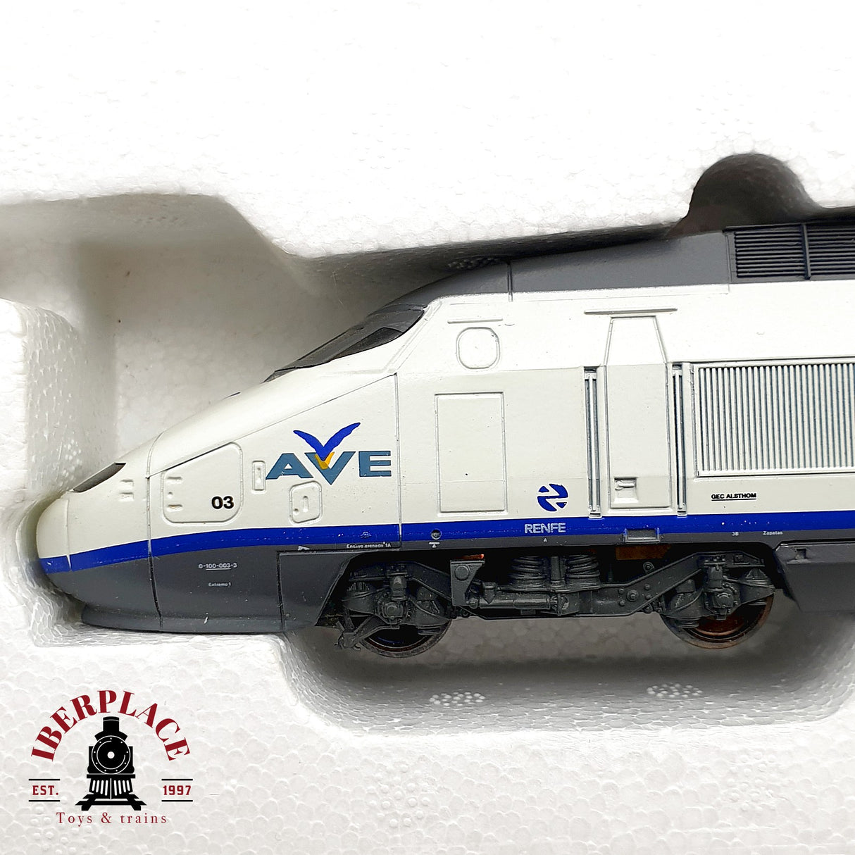 ♻️ DC Jouef 7405 Set de tren RENFE Ave Euromed H0 escala 1:87 A28