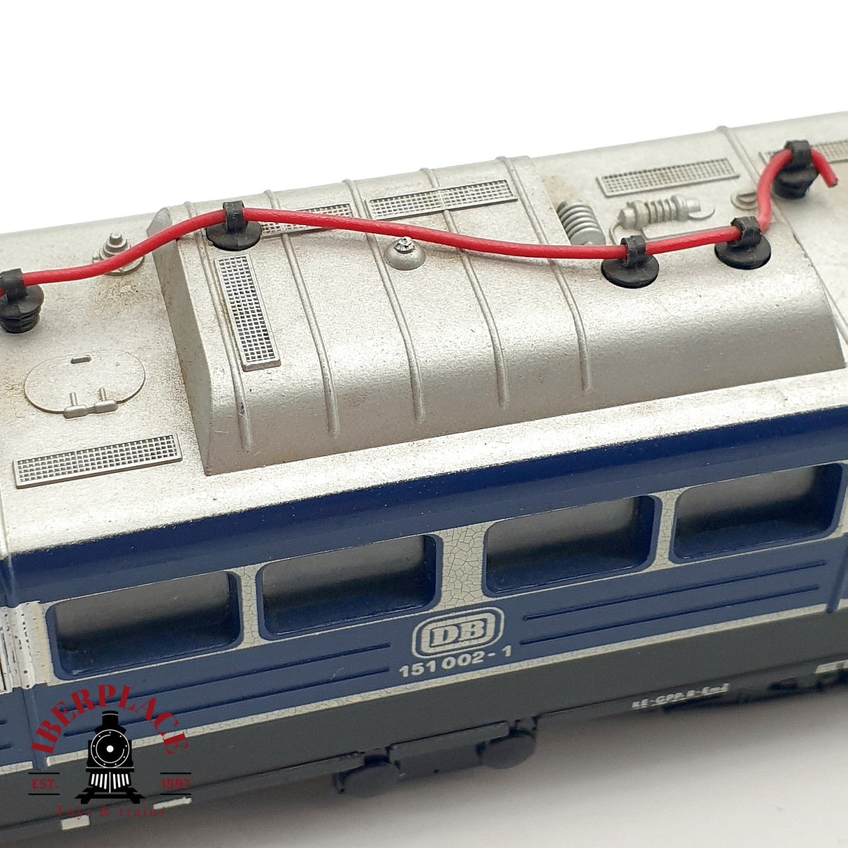 ♻️ DC Lima Locomotora Eléctrica DB 151 002-1 Azul H0 escala 1:87