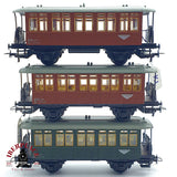 ♻️ DC 5x Kleinbahn vagones pasajero y equipaje 368 370  H0 escala 1:87 A28