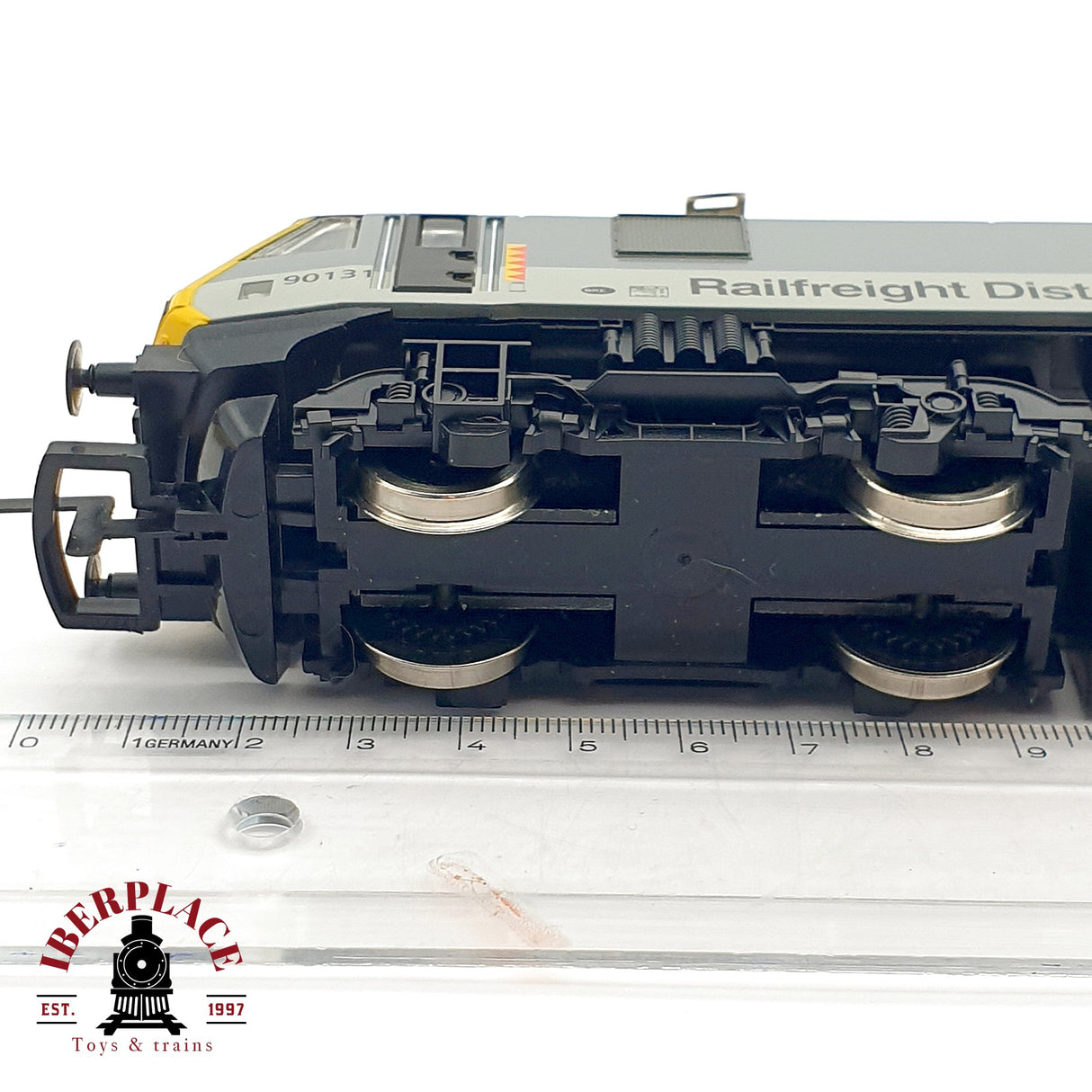 ♻️ DC Hornby Locomotora Eléctrica Railfreight Distribution 90131  H0 escala 1:87