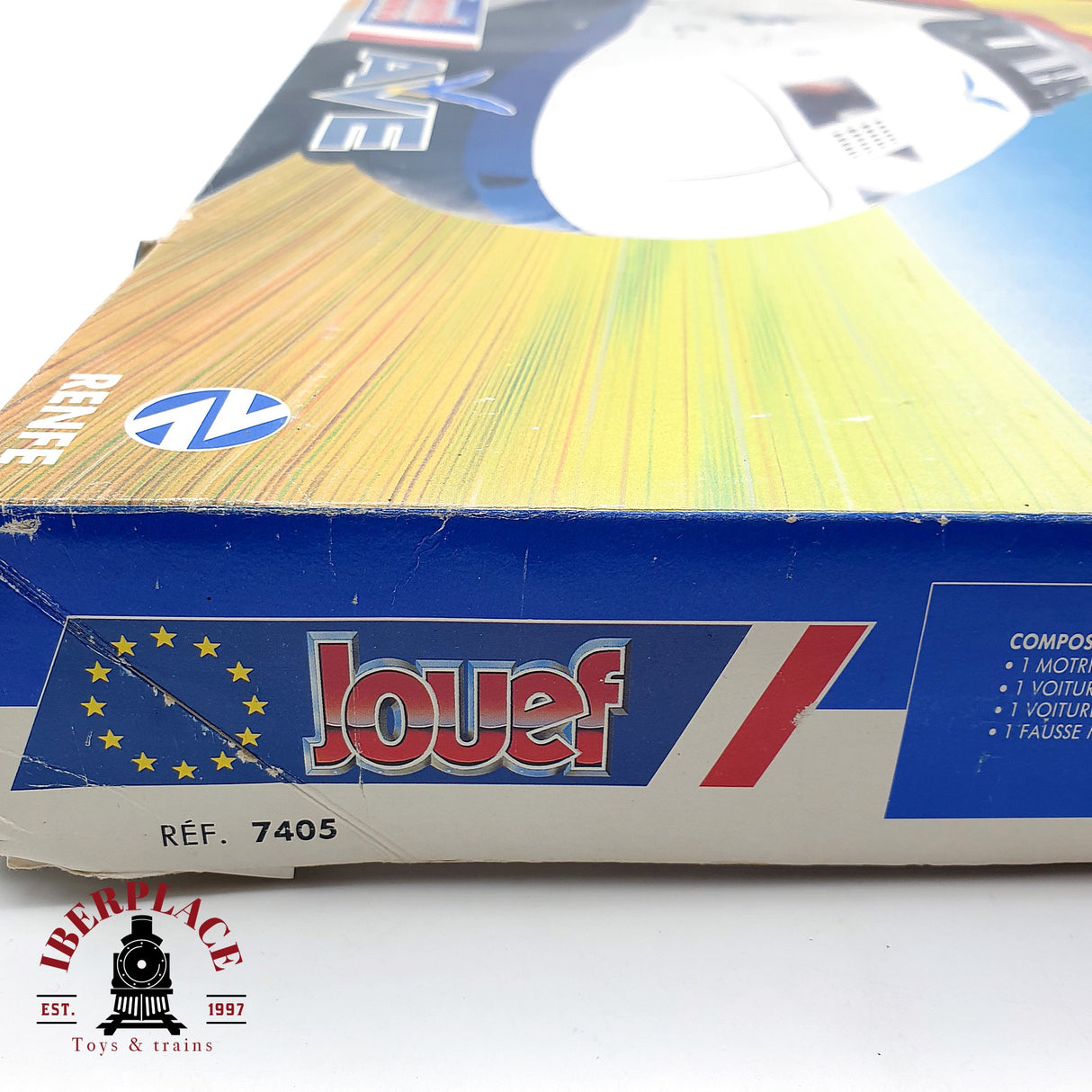 ♻️ DC Jouef 7405 Set de tren RENFE Ave Euromed H0 escala 1:87 A28