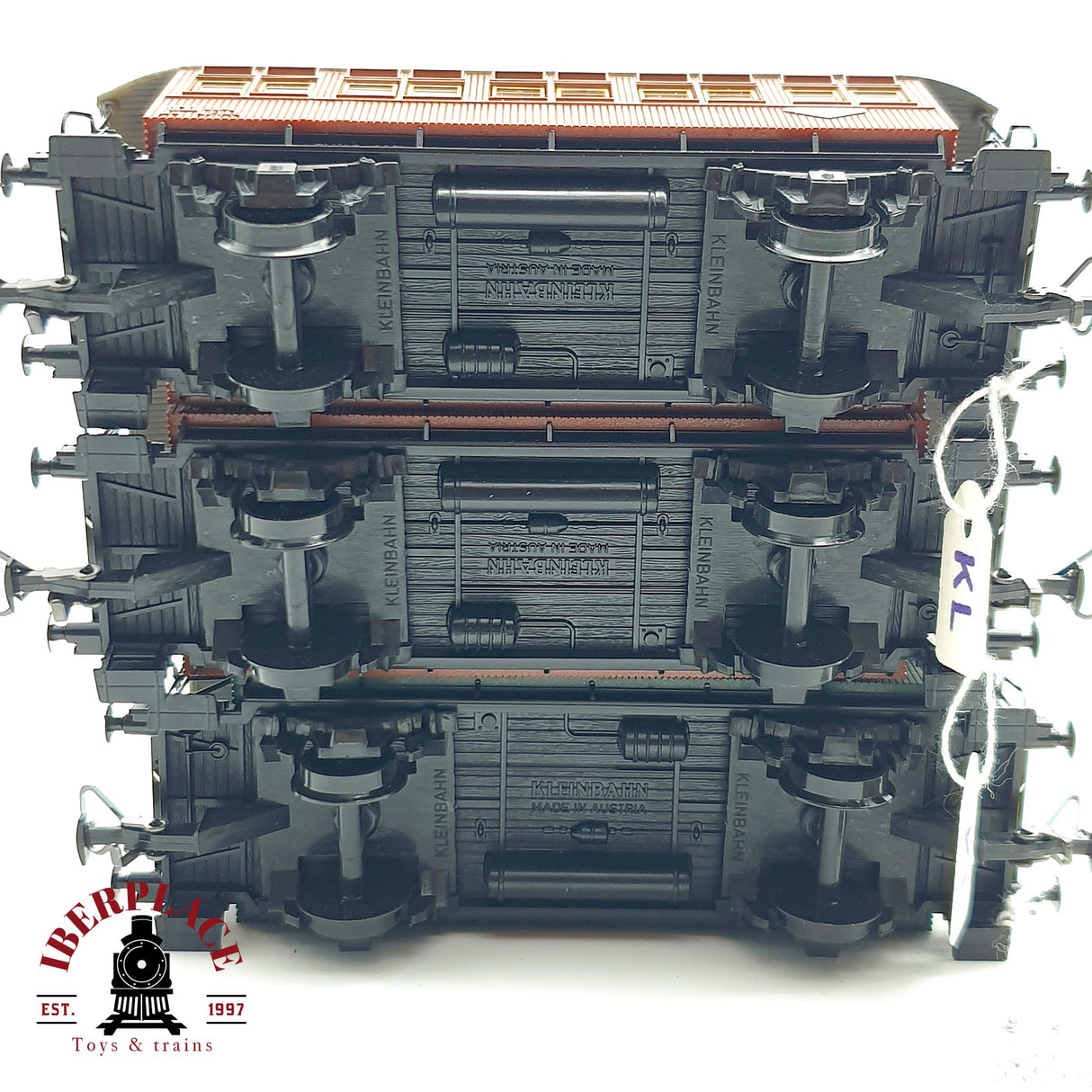 ♻️ DC 5x Kleinbahn vagones pasajero y equipaje 368 370  H0 escala 1:87 A28