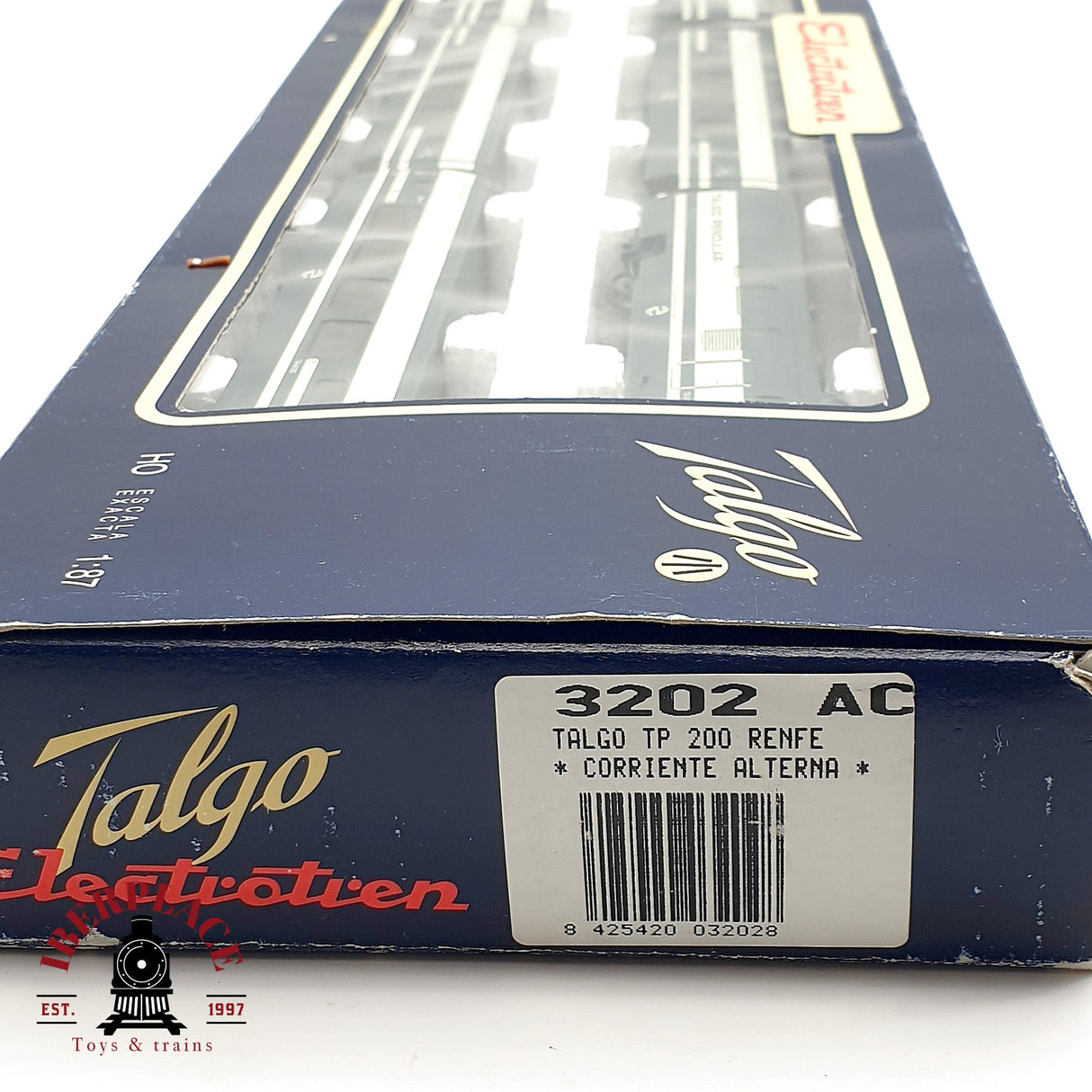 ♻️ AC Electrotren 3202 set de vagones complementarios Talgo T 200 RENFE H0 escala 1:87 A28