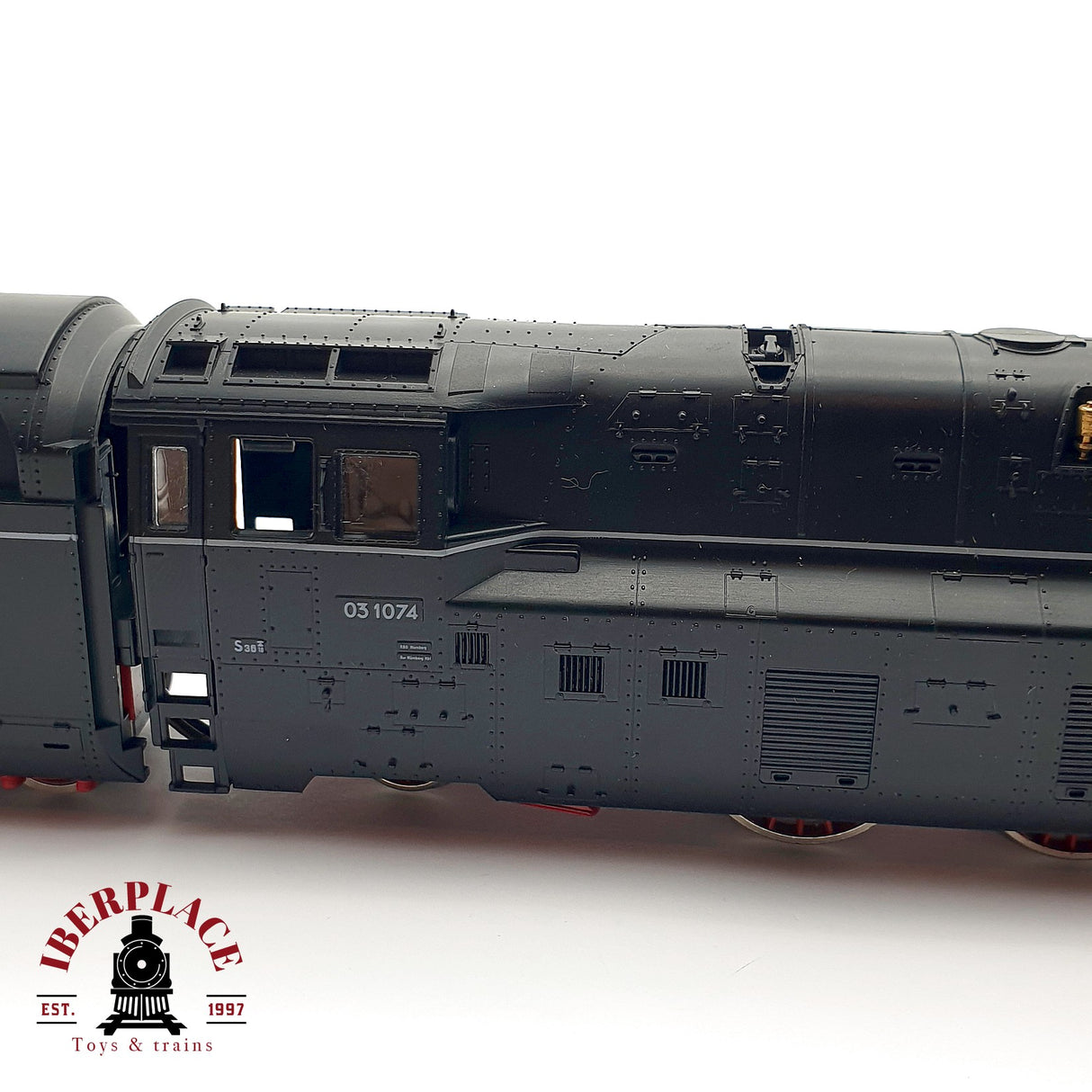 ♻️ DC Fleischmann Locomotora BR 03 1074 DRG Negra H0 escala 1:87