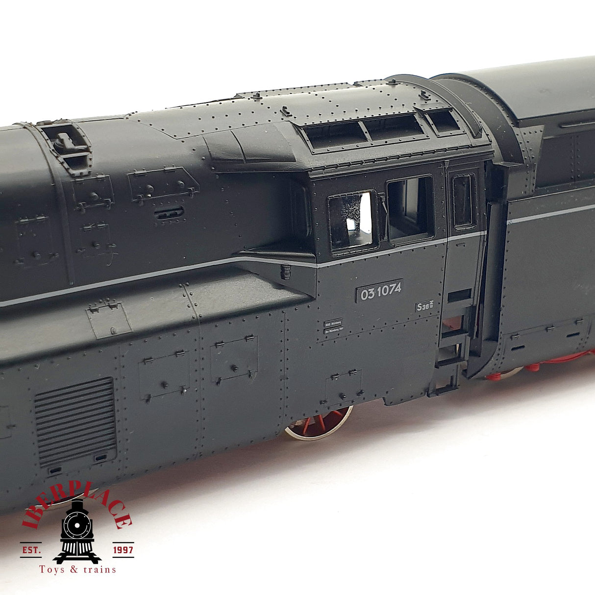 ♻️ DC Fleischmann Locomotora BR 03 1074 DRG Negra H0 escala 1:87