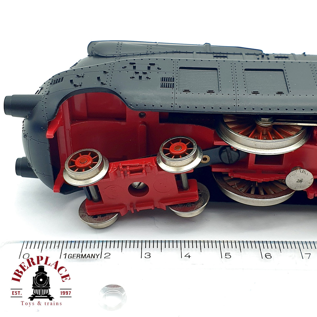 ♻️ DC Fleischmann Locomotora BR 03 1074 DRG Negra H0 escala 1:87