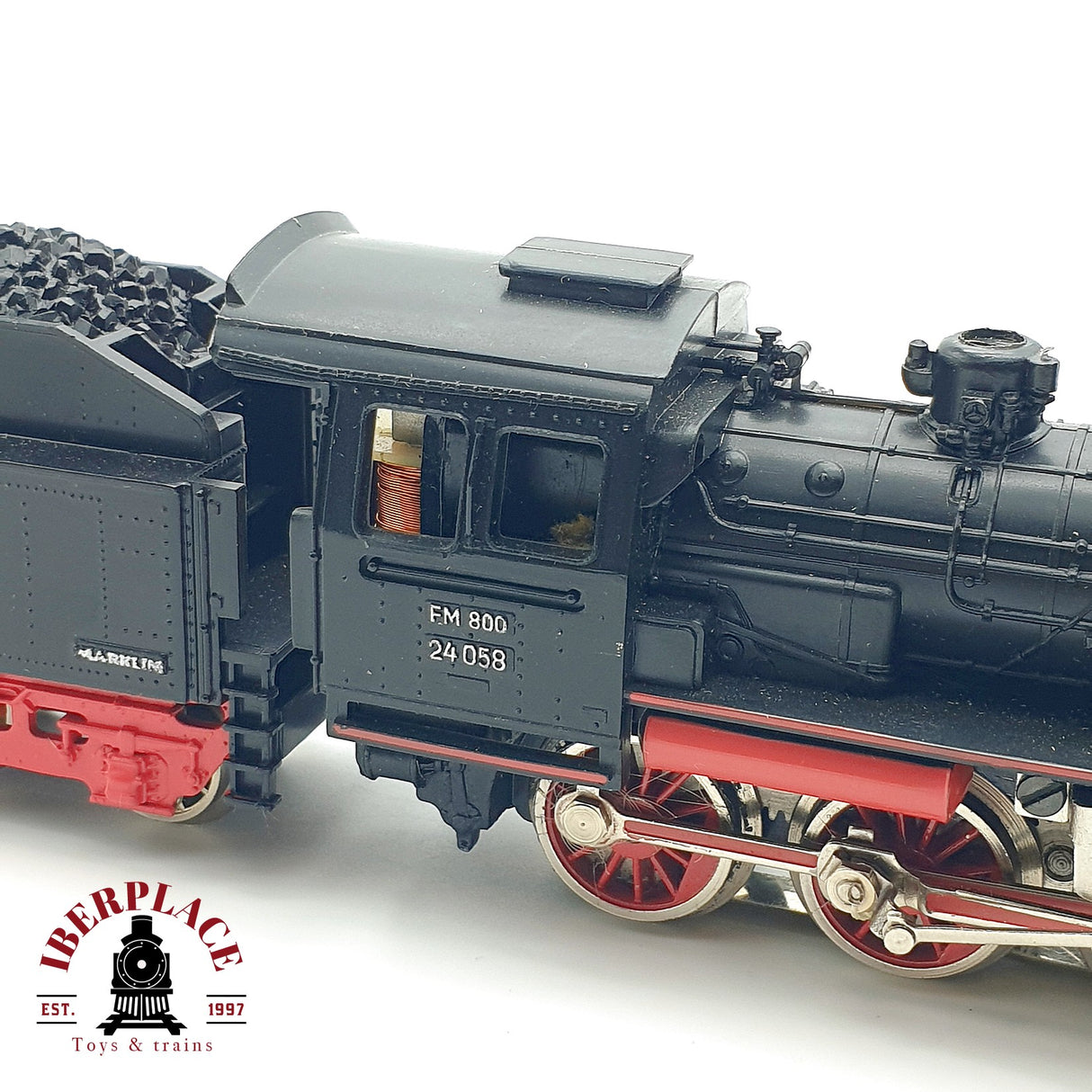 ♻️ AC Märklin FM 800 Locomotora 24 058 negra H0 escala 1:87
