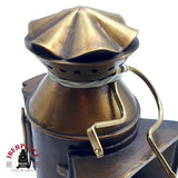 Miniatura Decorativa de Farol de Locomotora de Vapor (25 cm) - Réplica Estilo Antiguo para Vitrina