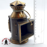 Miniatura Decorativa de Farol de Locomotora de Vapor (25 cm) - Réplica Estilo Antiguo para Vitrina