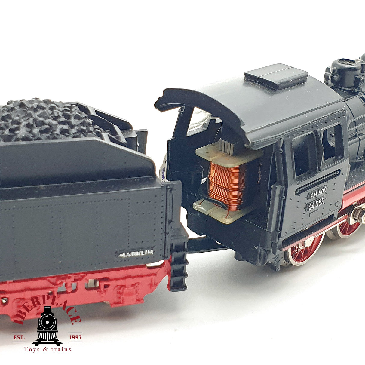 ♻️ AC Märklin FM 800 Locomotora 24 058 negra H0 escala 1:87