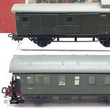 ♻️ AC Märklin 3137 antiguo set incompleto solo vagones pasajeros en metal H0 escala 1:87