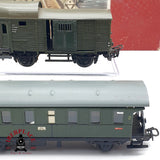♻️ AC Märklin 3137 antiguo set incompleto solo vagones pasajeros en metal H0 escala 1:87