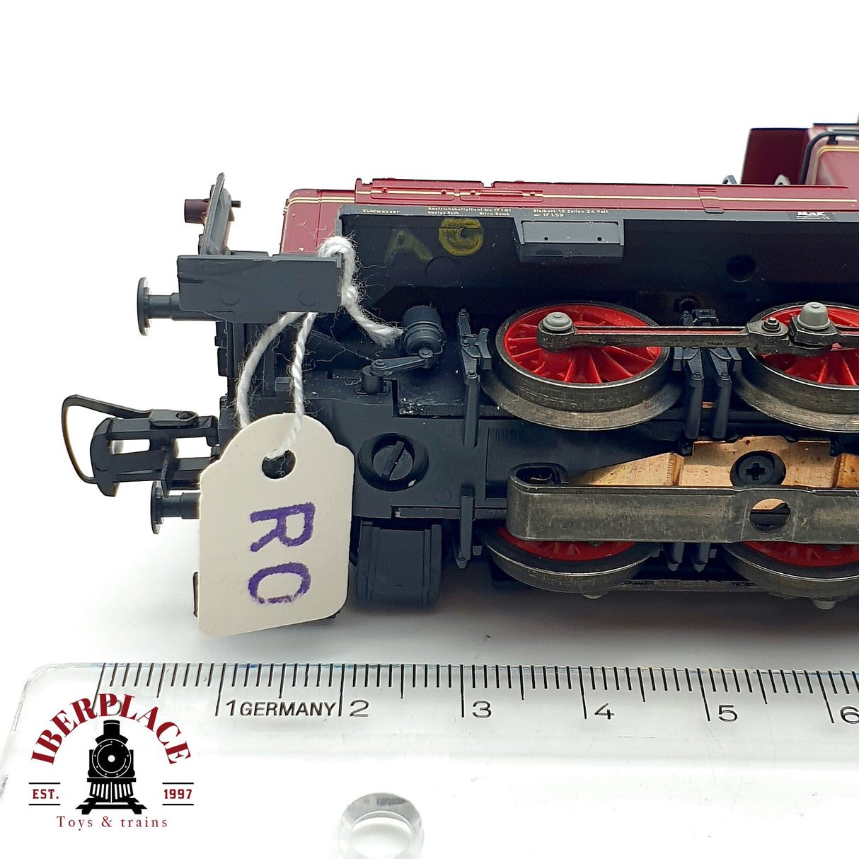 ♻️ AC Roco 43959 Locomotora V60 423 DB Roja H0 escala 1:87