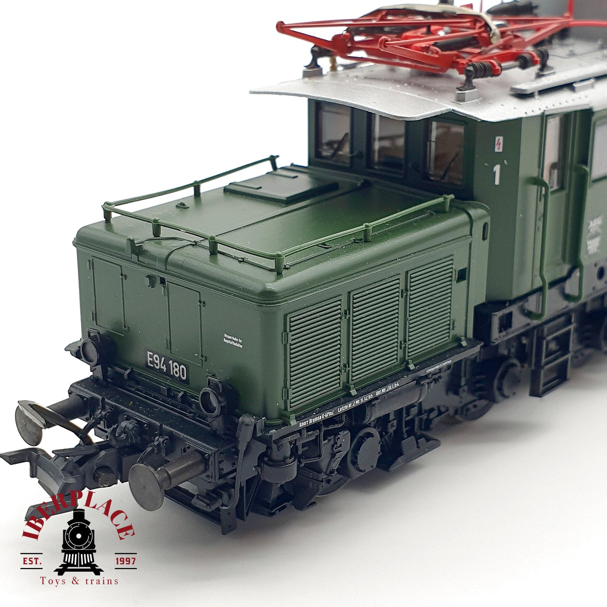 ♻️ DC Roco 63500 Locomotora DB E94 180 verde H0 escala 1:87