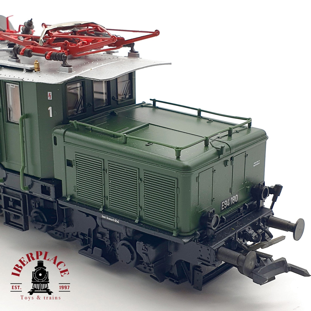 ♻️ DC Roco 63500 Locomotora DB E94 180 verde H0 escala 1:87