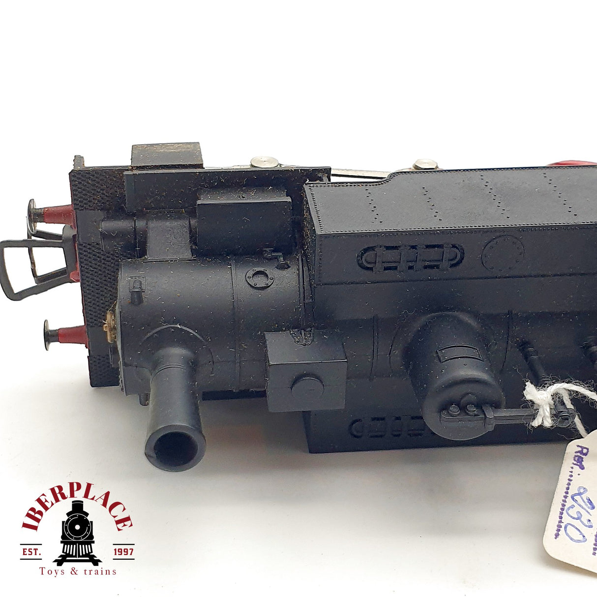 ♻️ DC Rivarossi Locomotora de vapor negra H0 escala 1:87 A28
