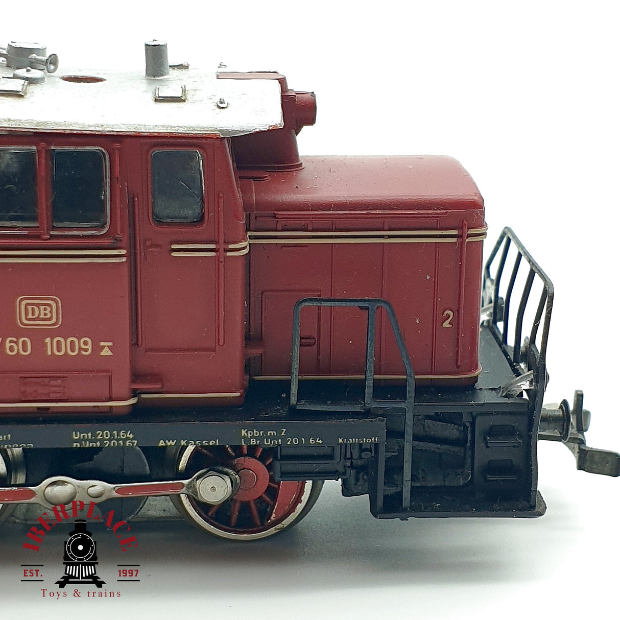 ♻️ AC Märklin 3065 Locomotora V60 1009 DB Roja H0 escala 1:87