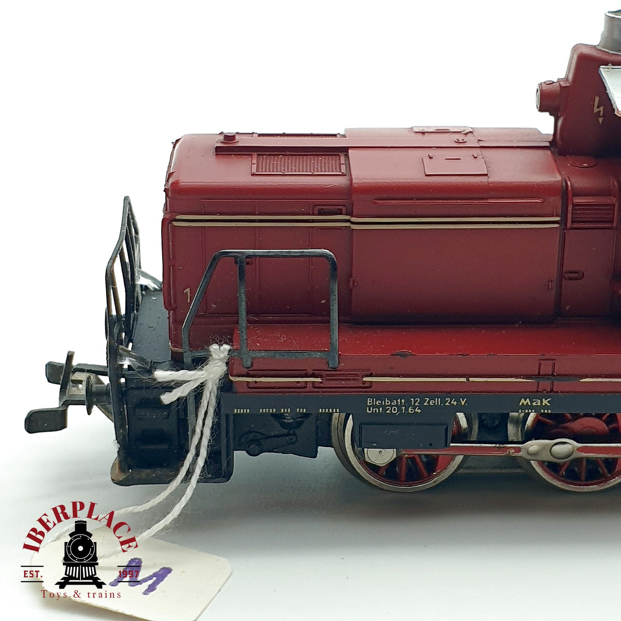 ♻️ AC Märklin 3065 Locomotora V60 1009 DB Roja H0 escala 1:87