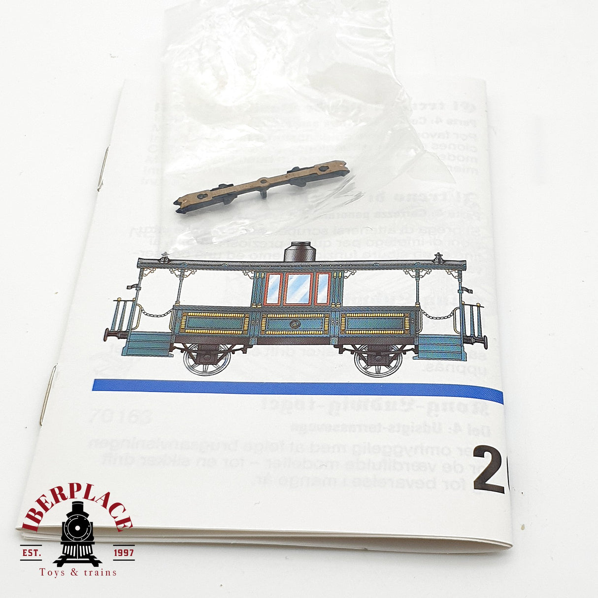 ♻️ Märklin 2880 Vagón con terraza panorámica numero 4 (89283) H0 escala 1:87 A28