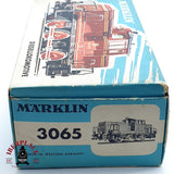 ♻️ AC Märklin 3065 Locomotora V60 1009 DB Roja H0 escala 1:87