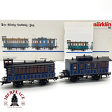 ♻️ Märklin 4398 Vagón de calefacción para el personal de servicio H0 escala 1:87 A28