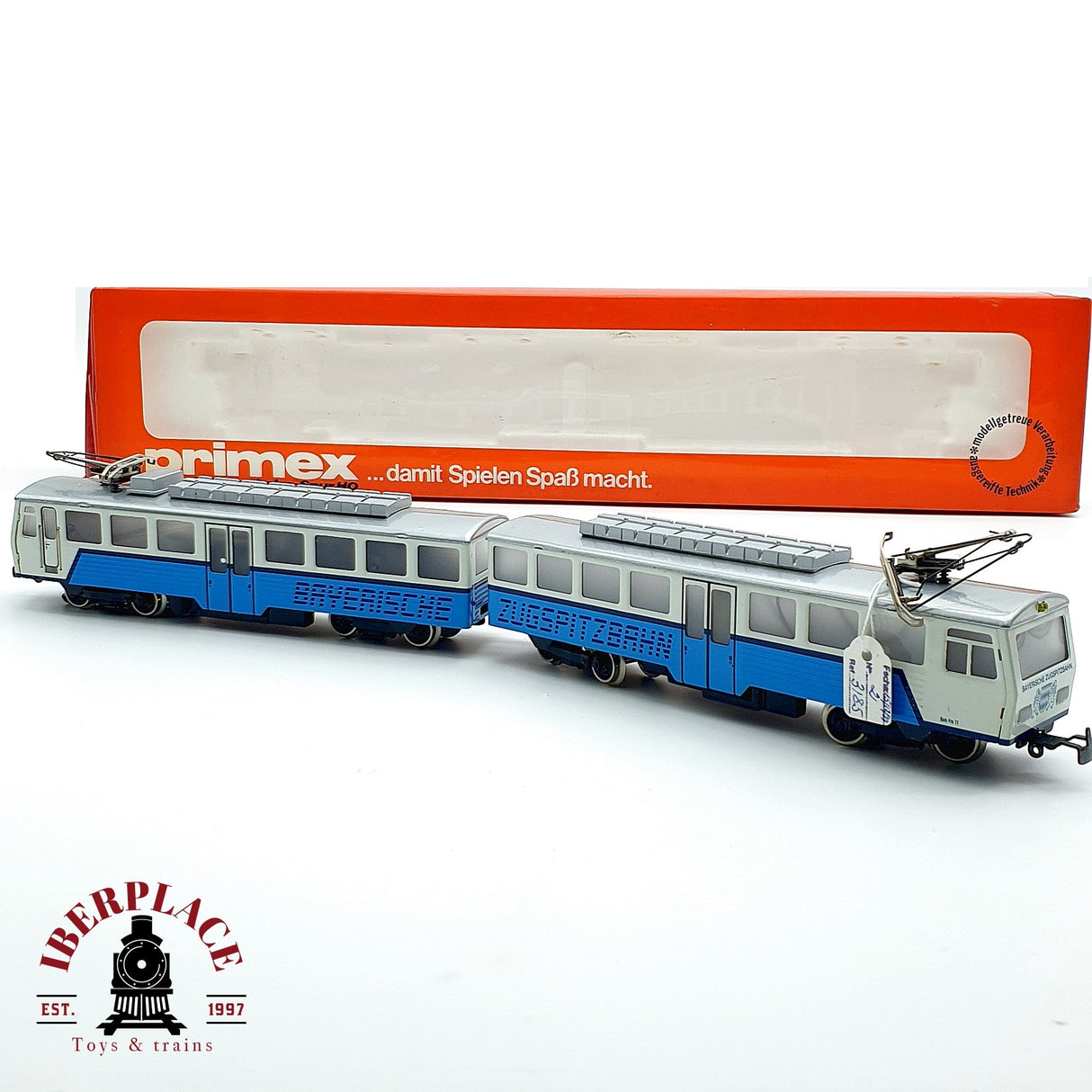 ♻️ AC Märklin Primex 3185 Ferrocarril de la Zugspitze de Baviera H0 escala 1:87