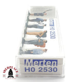 ♻️ 2da mano - Merten 2530 Personal Ferroviario DR Ost y pasajeros H0 escala 1:87 E15