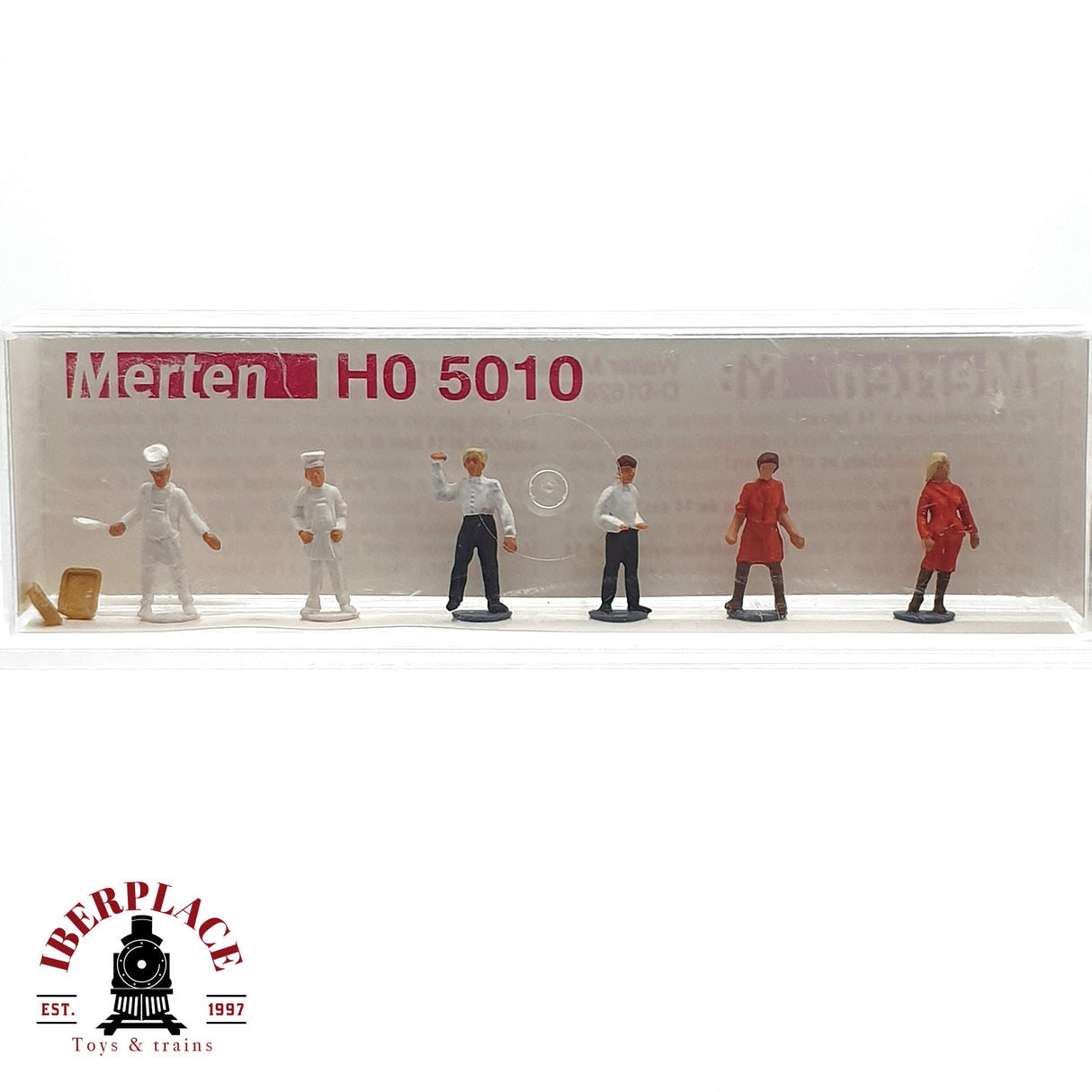 ♻️ 2da mano - Merten 5010 Camareras, camareros, cocineros H0 escala 1:87 E15