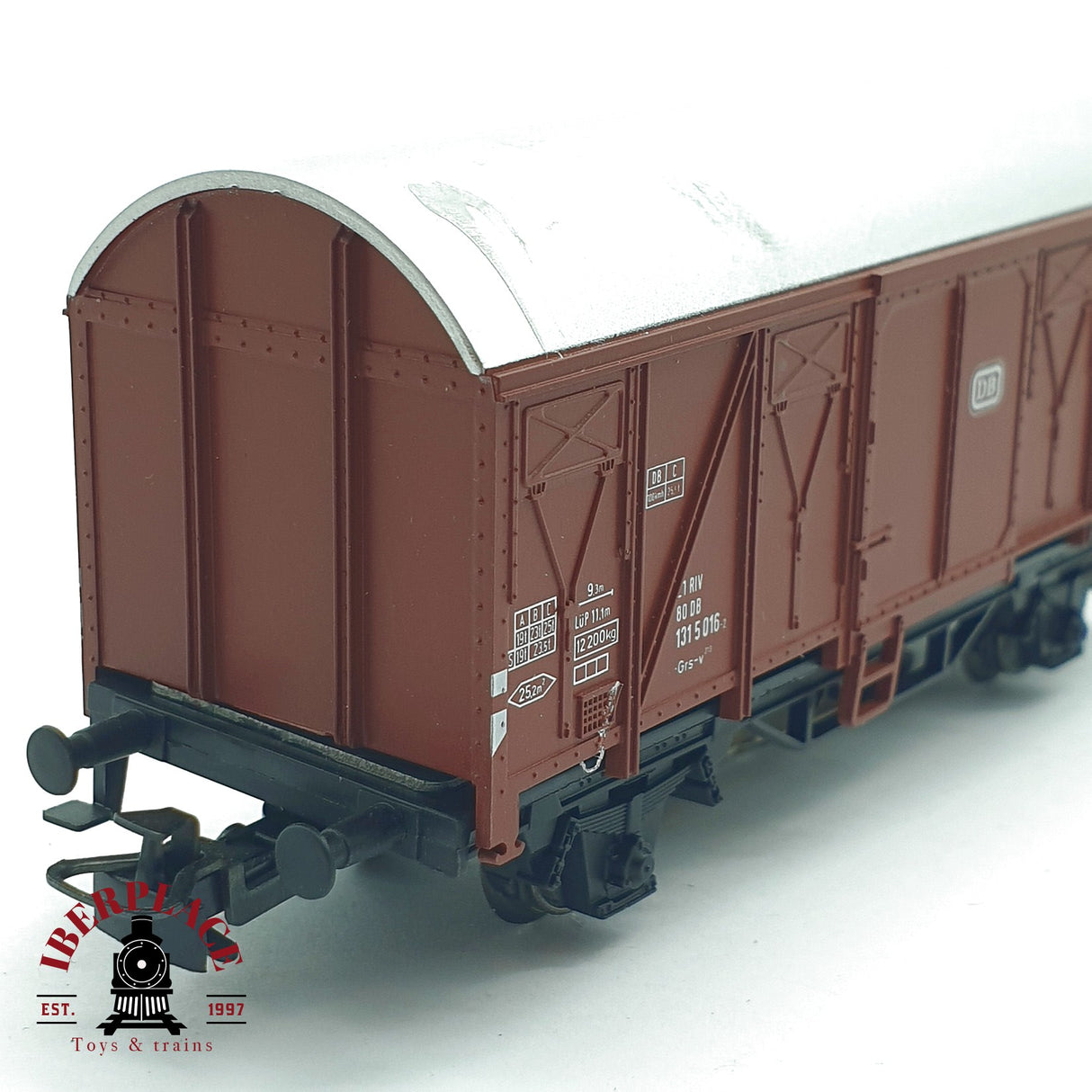 ♻️ 2da mano -  Märklin 4411 vagón cerrado DB 131 H0 escala 1:87 EH09
