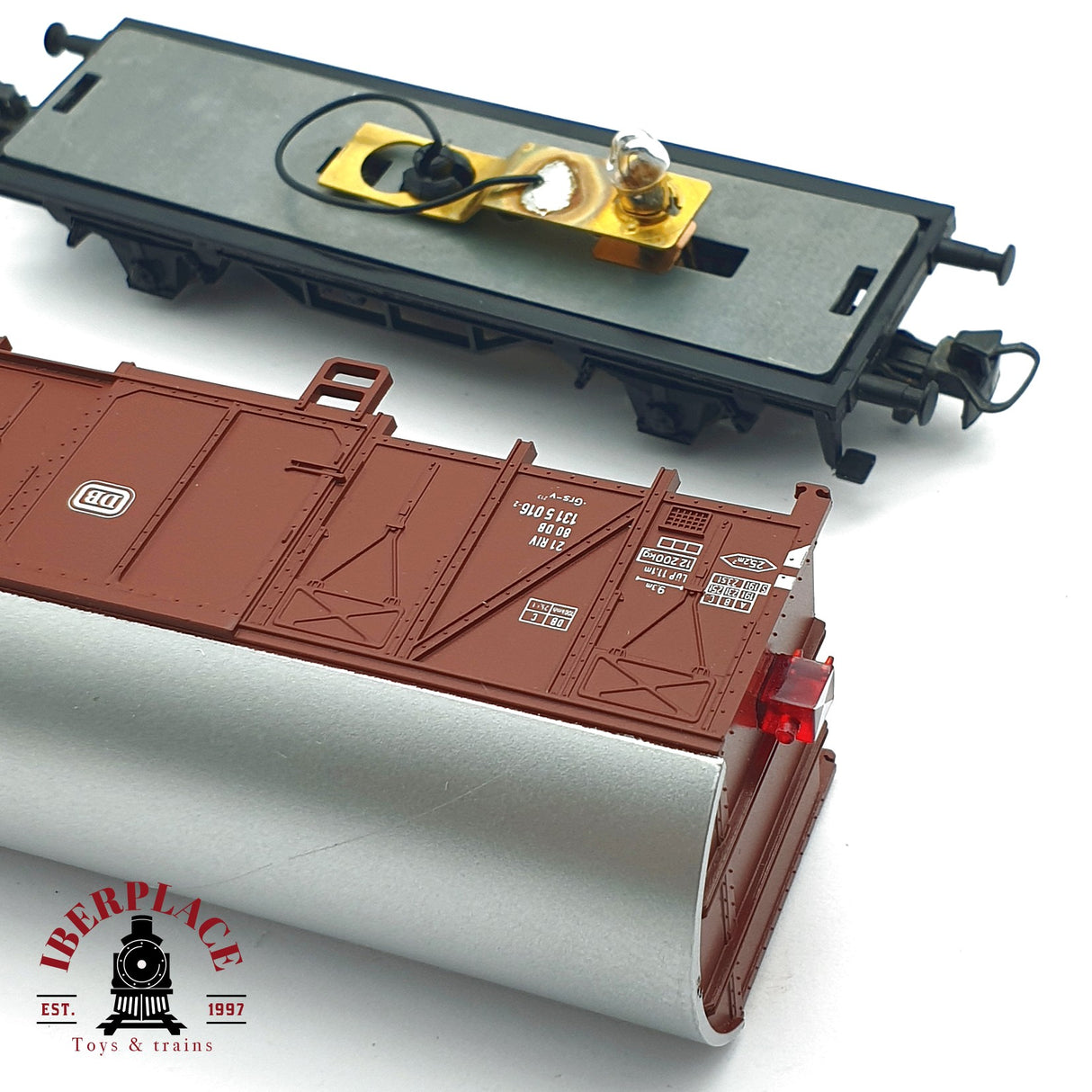 ♻️ 2da mano -  Märklin 4411 vagón cerrado DB 131 H0 escala 1:87 EH09