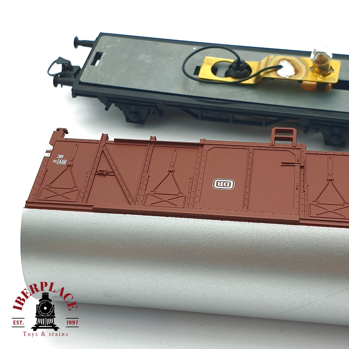 ♻️ 2da mano -  Märklin 4411 vagón cerrado DB 131 H0 escala 1:87 EH09