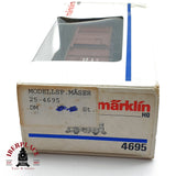 ♻️ 2da mano -  Märklin 4695 vagón cerrado DR 14 103 H0 escala 1:87 EH09