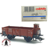 ♻️ 2da mano -  Märklin 4696 vagón con garita 54 071 DR H0 escala 1:87 EH09