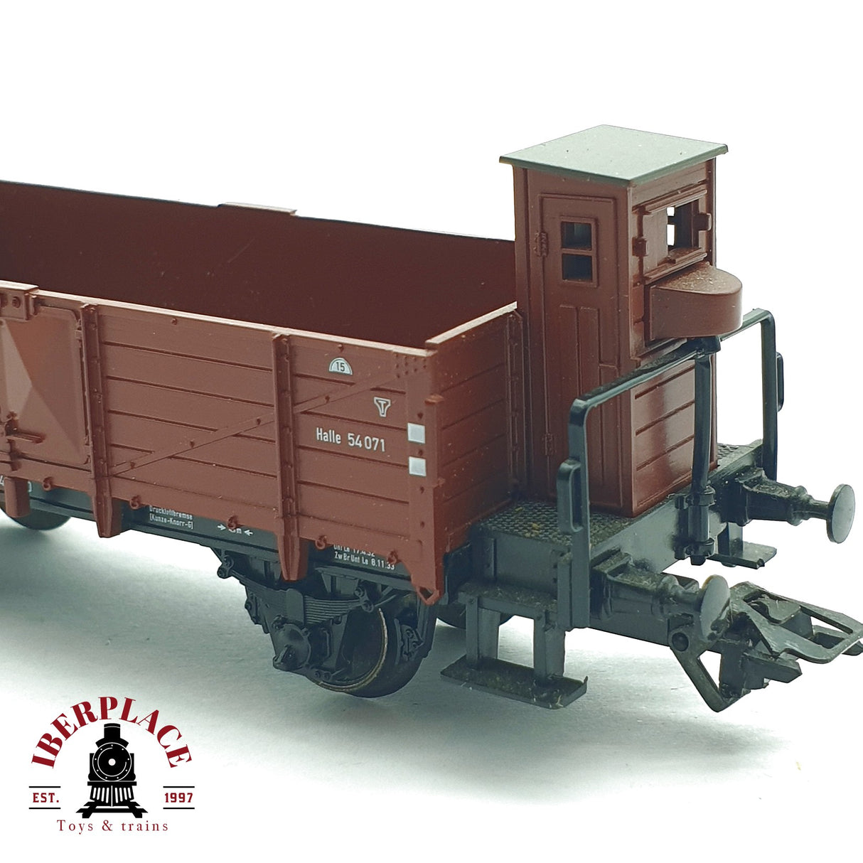 ♻️ 2da mano -  Märklin 4696 vagón con garita 54 071 DR H0 escala 1:87 EH09