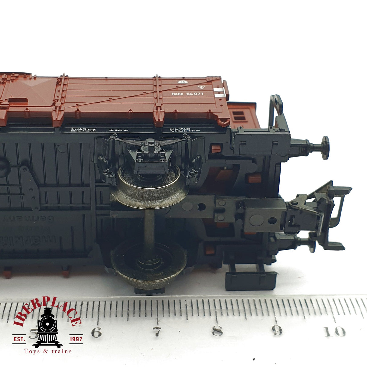 ♻️ 2da mano -  Märklin 4696 vagón con garita 54 071 DR H0 escala 1:87 EH09