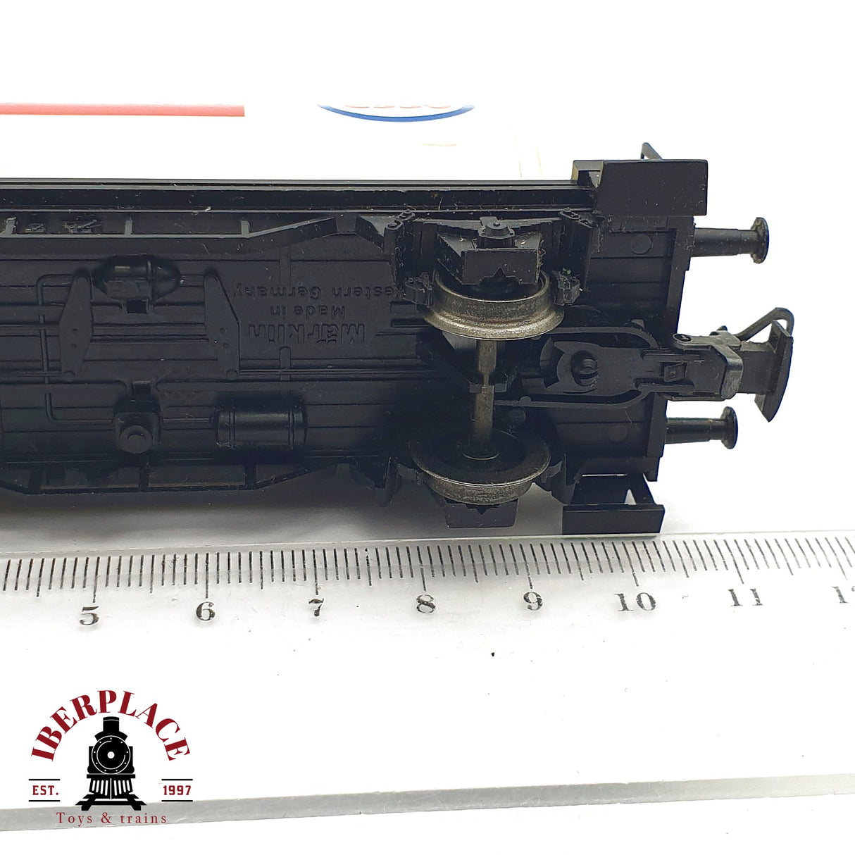 ♻️ 2da mano -  Märklin 4441 vagón cisterna Esso DB H0 escala 1:87 EH09