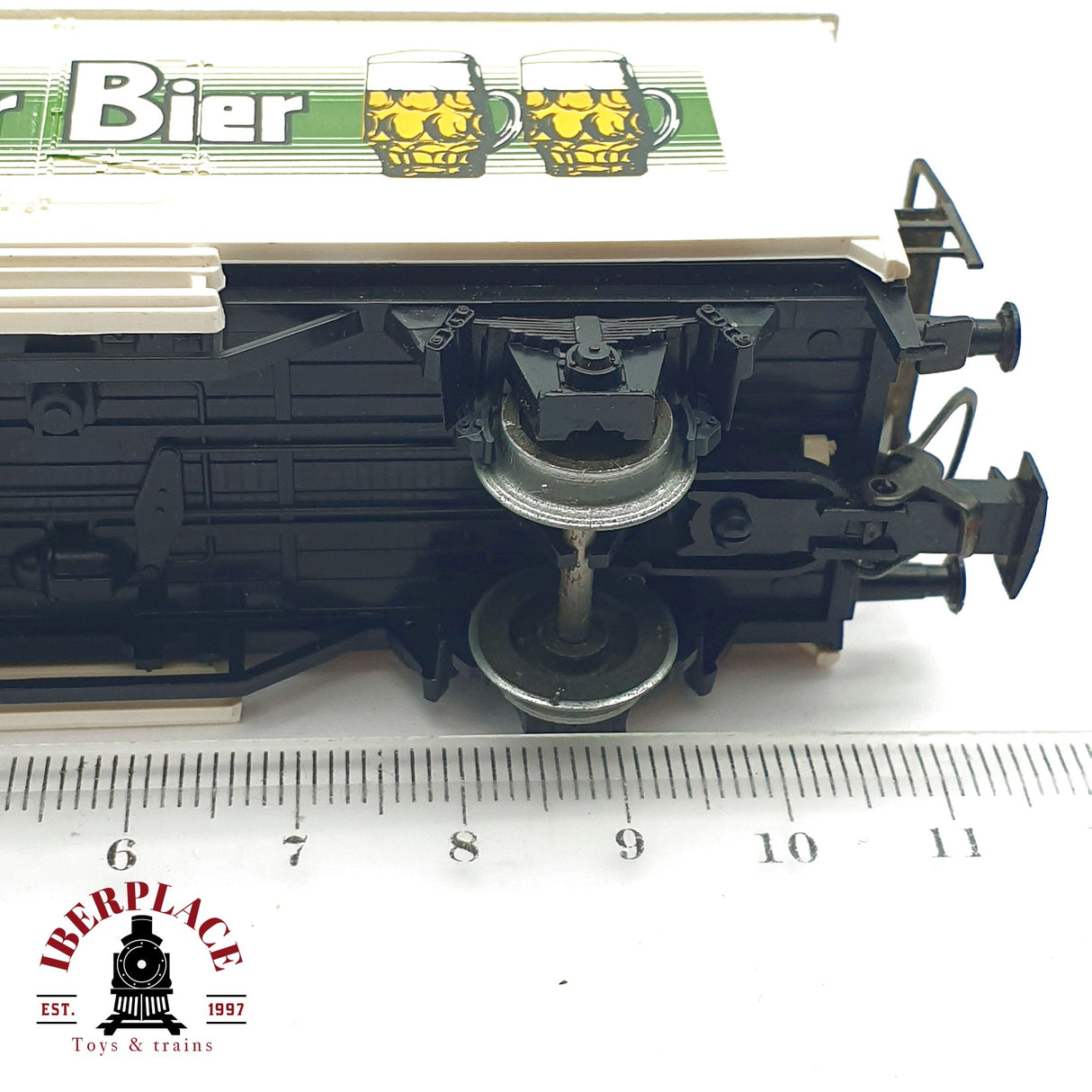 ♻️ 2da mano -  Märklin 4567 vagón cervecero Gösser Bier ÖBB H0 escala 1:87 EH09