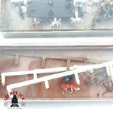 ♻️ 2da mano -  Merten 2x Figuras Perros distintas razas H0 escala 1:87 EH09