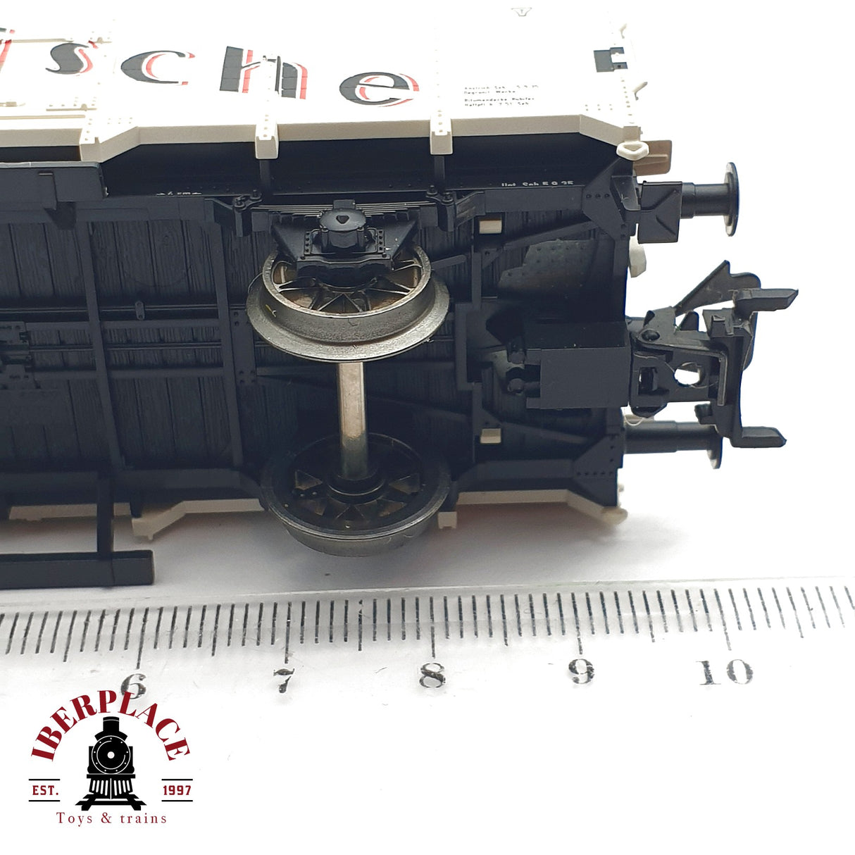 ♻️ 2da mano -  DC Fleischmann 5341K vagon seefische DR H0 escala 1:87 EH09